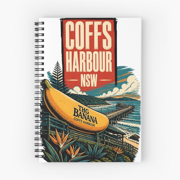 Item preview, Coffs Harbour New South Wales Australia Vintage Travel Poster designed and sold by TravelersGems.