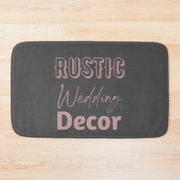 Item preview, Rustic Wedding Decor Typography Design designed and sold by WearTheVibe Store.