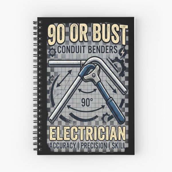 Item preview, 90 Or Bust Conduit Benders Electrician designed and sold by startyourarts.