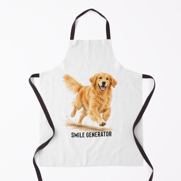 Artikelvorschau, Golden Retriever mit Lächeln-Effekt | Aquarell-Geschenk für einen glücklichen Hund entworfen und verkauft von PAPIRO SIGLO XXI.