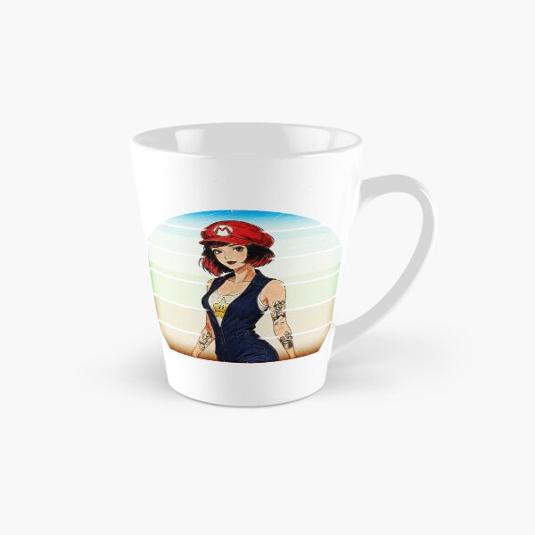 Item preview, Vintage Retro Gamer Girl - Tattooed Gaming Pop Art Illustration designed and sold by Hen-C-Art.