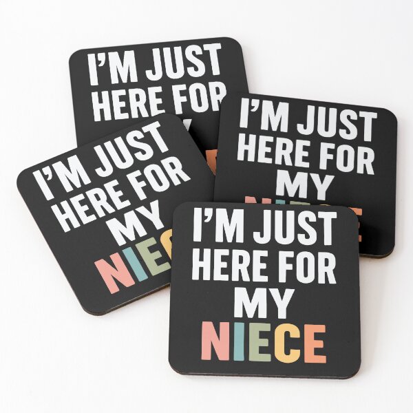 Item preview, I'm Just Here For My Niece Funny Aunt Family designed and sold by tmerchtrends.
