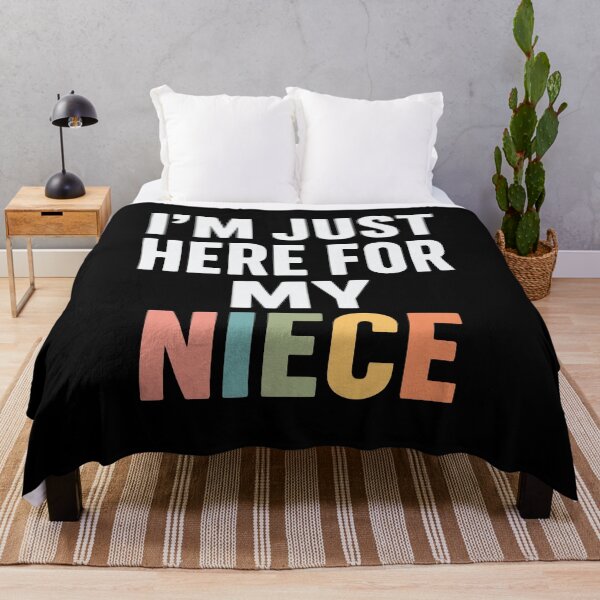 Item preview, I'm Just Here For My Niece Funny Aunt Family designed and sold by tmerchtrends.