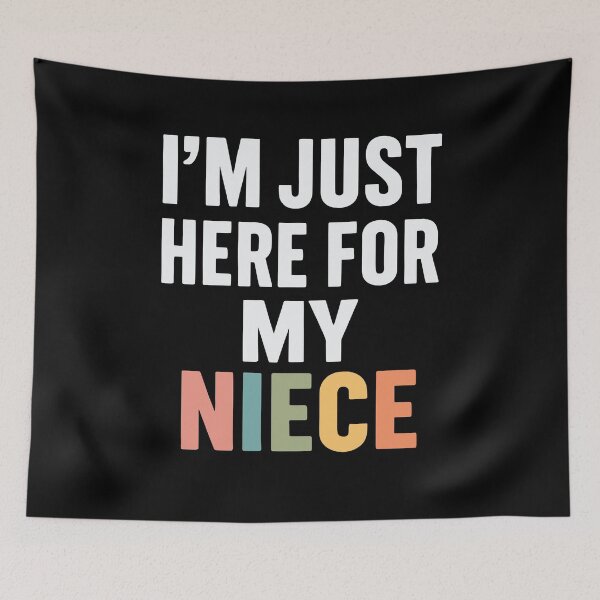 Item preview, I'm Just Here For My Niece Funny Aunt Family designed and sold by tmerchtrends.