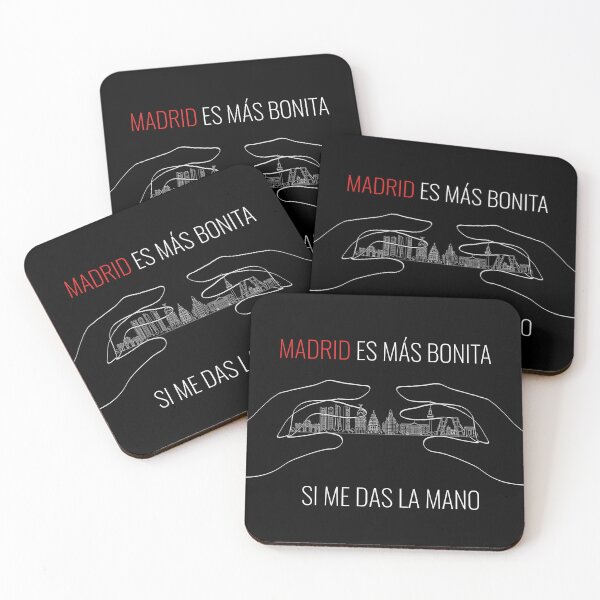 Item preview, Madrid Skyline - City Silhouette with Iconic Monuments, Minimalist Design designed and sold by TrazoLibreCo7.