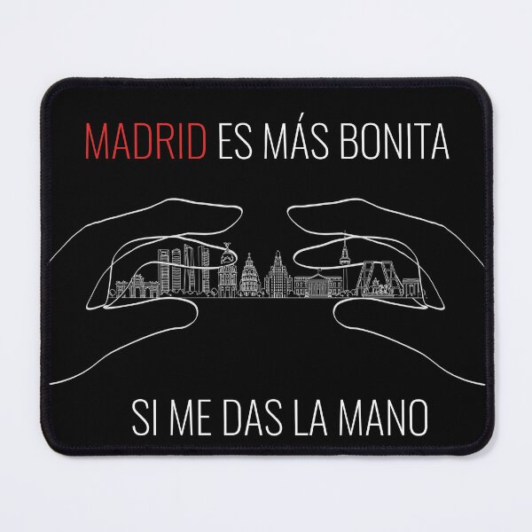 Item preview, Madrid Skyline - City Silhouette with Iconic Monuments, Minimalist Design designed and sold by TrazoLibreCo7.
