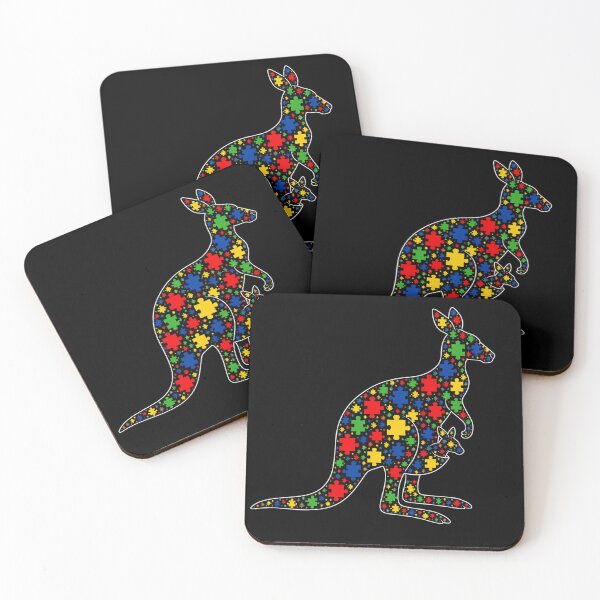 Item preview, Autism Awareness- Red Kangaroo designed and sold by CaptainAutism12.