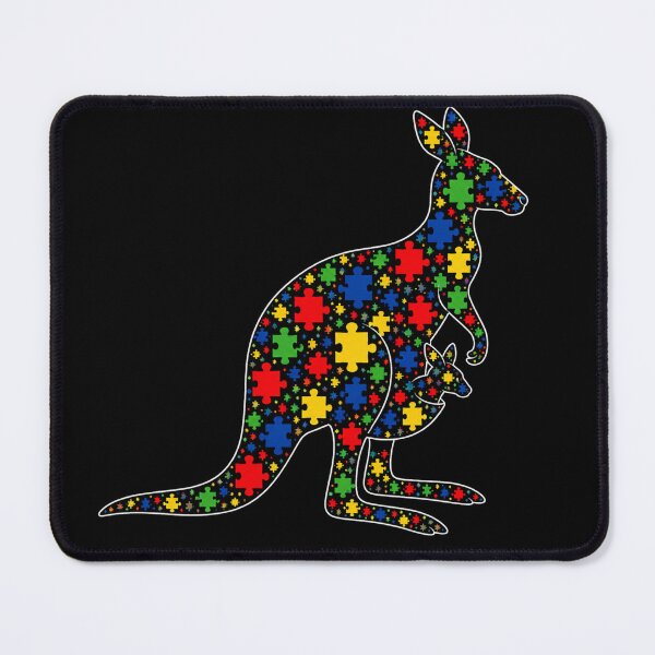 Item preview, Autism Awareness- Red Kangaroo designed and sold by CaptainAutism12.