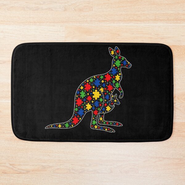 Item preview, Autism Awareness- Red Kangaroo designed and sold by CaptainAutism12.
