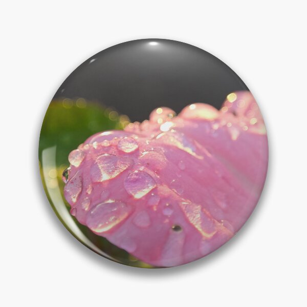Item preview, Raindrops on Pink Flower designed and sold by BornToBeWyld.