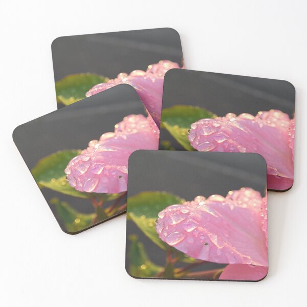 Item preview, Raindrops on Pink Flower designed and sold by BornToBeWyld.