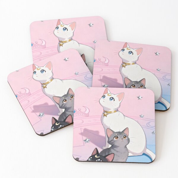 Item preview, Magical Moon Cats | Kawaii Fantasy Anime Illustration designed and sold by Billy Morfo™.