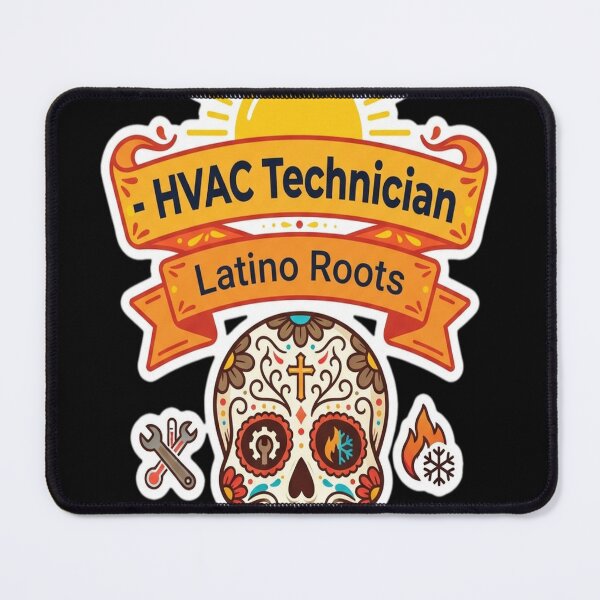 Item preview, Latino Roots HVAC Technician designed and sold by startyourarts.