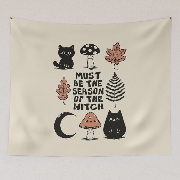 Item preview, Must Be The Season Of The Witch: Spooky Season Cute Halloween Art designed and sold by oneofthesedayys.