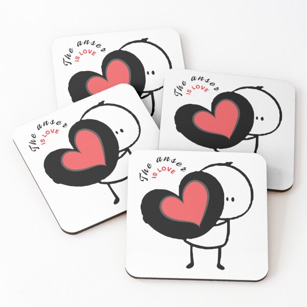 Item preview, Love Is Love | Self Love Affirmation | Mental Health Awareness | Minimalist Heart Design | Mindfulness Aesthetic designed and sold by OlgaLuna_design.