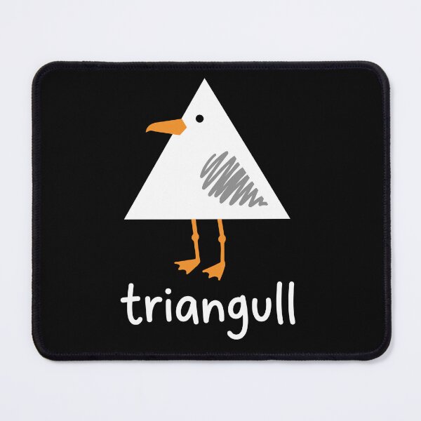 Item preview, Triangull Funny Seagull Pun Geometry Bird designed and sold by Doodleoub.
