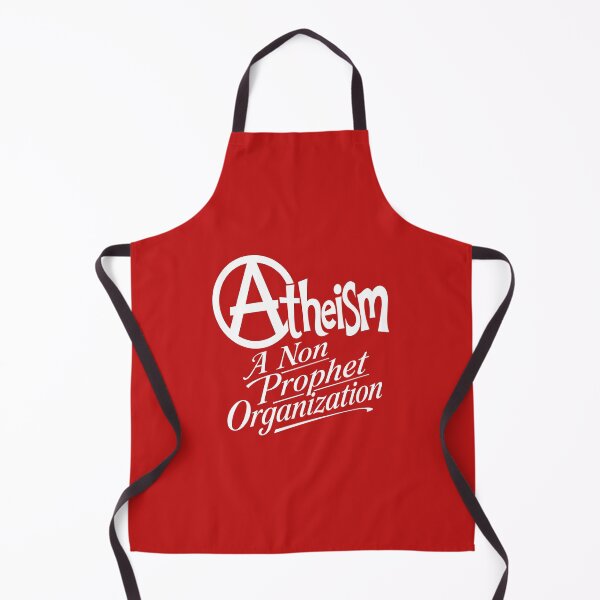 Item preview, Circled Atheism Motif and Tagline White Design designed and sold by taiche.
