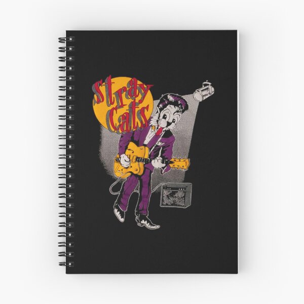 Item preview, Red musican Play guitar the stray cats band designed and sold by Neonmorgan.