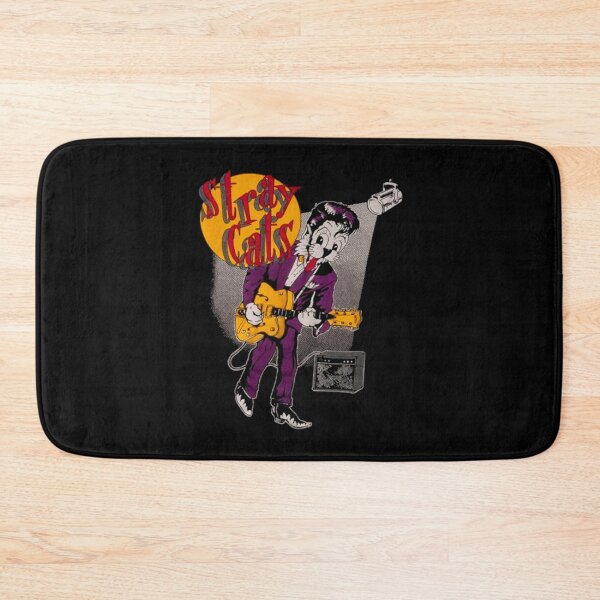 Item preview, Red musican Play guitar the stray cats band designed and sold by Neonmorgan.
