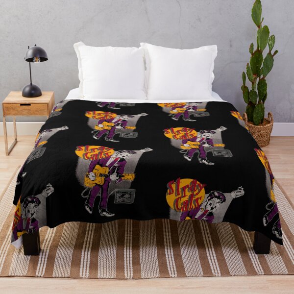 Item preview, Red musican Play guitar the stray cats band designed and sold by Neonmorgan.