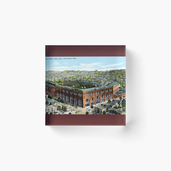 Item preview, League Park Baseball Stadium designed and sold by Jon-Baran.