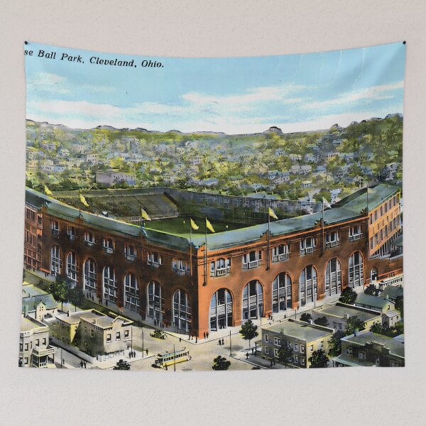 Item preview, League Park Baseball Stadium designed and sold by Jon-Baran.
