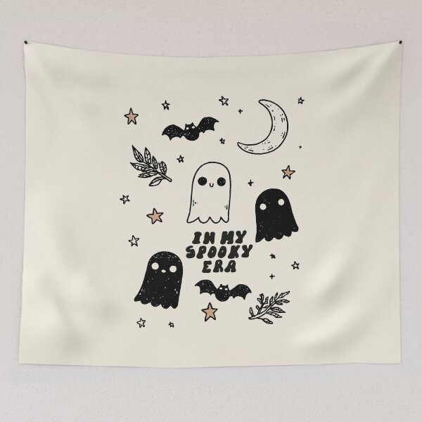 Item preview, In My Spooky Era: Cute Ghost Halloween Art designed and sold by oneofthesedayys.