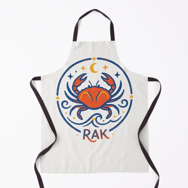 Item preview, Retro Cancer Crab Zodiac Sign - Celestial Boho Astrology designed and sold by mijaczeek.