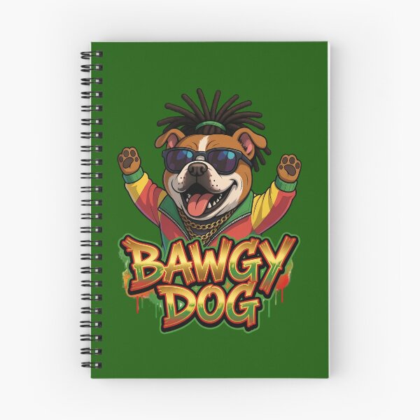 Item preview, Bawgy Dog Reggae Pitbull Rasta Vibe designed and sold by digitalbob60.