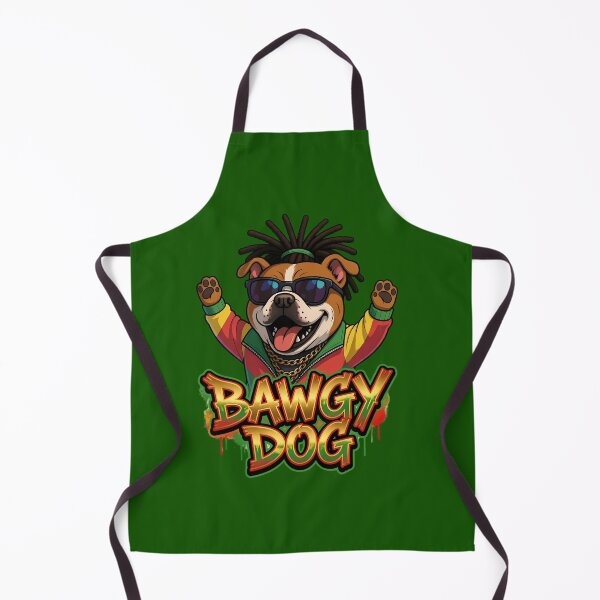 Item preview, Bawgy Dog Reggae Pitbull Rasta Vibe designed and sold by digitalbob60.