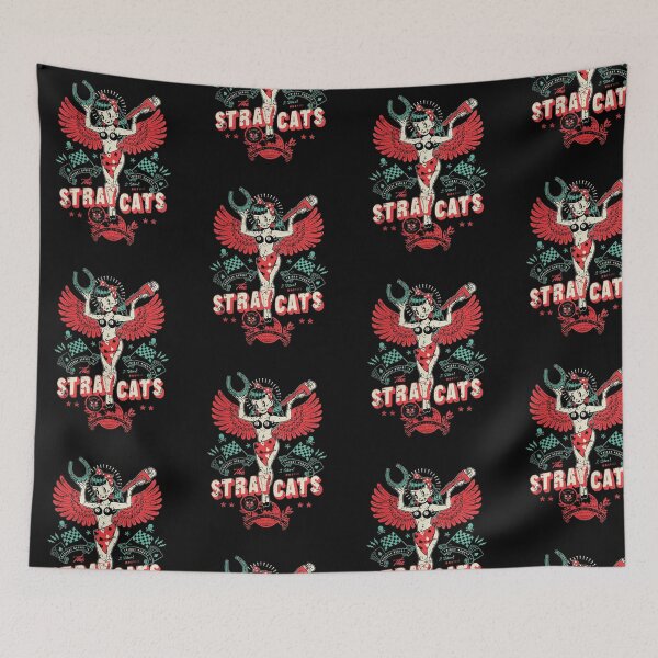 Item preview, Stray cats Rock rockabilly Cooks And Colleagues designed and sold by Neonmorgan.