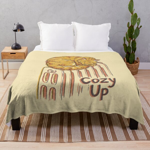 Item preview, Cozy Up Sleeping Cat Vintage Illustration designed and sold by FEBRICAST.