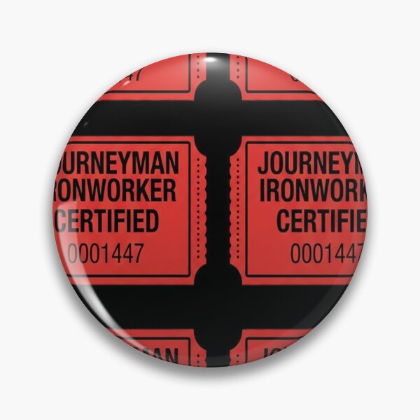 Item preview, Journeyman Ironworker Ticket 6-Pack designed and sold by startyourarts.