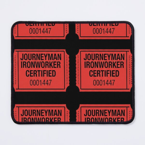 Item preview, Journeyman Ironworker Ticket 6-Pack designed and sold by startyourarts.