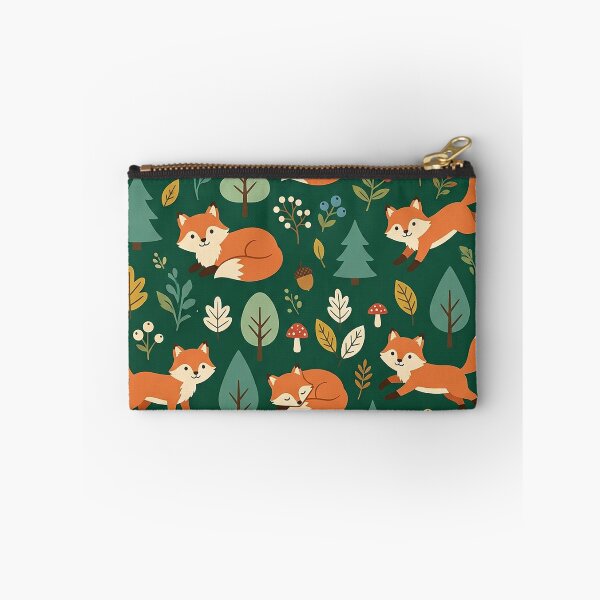 Item preview, Cute Fox Seamless Pattern Design designed and sold by ashenlocs.