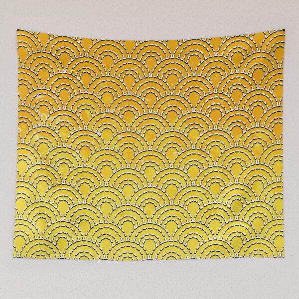 Item preview, Sashiko Sun designed and sold by Nina May Designs.