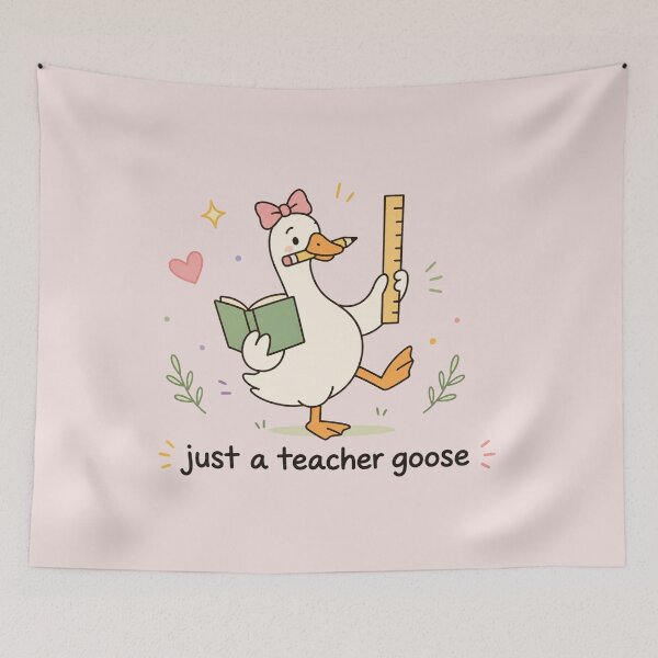 Item preview, Goose Teacher, Back to School Teacher, Funny Teacher, Cute Teacher Gift, Team Teacher, School designed and sold by Quiajia.