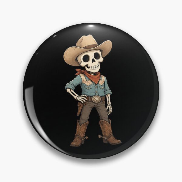 Item preview, Cute Cowboy Skeleton Halloween designed and sold by Sed94.