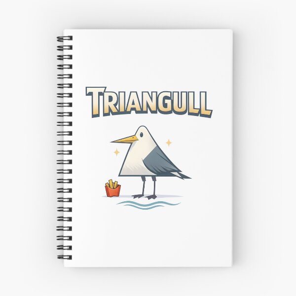 Item preview, Triangull Shirt, Funny Triangle Seagull Bird Pun Graphic Tee, Cute Geometric Cartoon Design, Nerdy Math Gift for Geometry Lovers designed and sold by Catspeachy.
