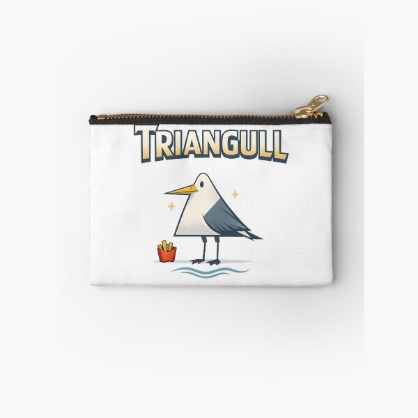 Item preview, Triangull Shirt, Funny Triangle Seagull Bird Pun Graphic Tee, Cute Geometric Cartoon Design, Nerdy Math Gift for Geometry Lovers designed and sold by Catspeachy.