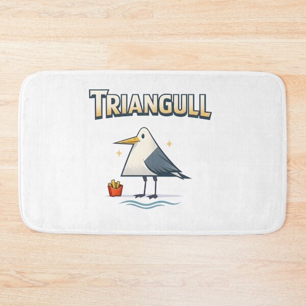 Item preview, Triangull Shirt, Funny Triangle Seagull Bird Pun Graphic Tee, Cute Geometric Cartoon Design, Nerdy Math Gift for Geometry Lovers designed and sold by Catspeachy.