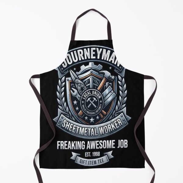 Item preview, Journeyman Sheetmetal Worker T Shirt - Freaking Awesome designed and sold by startyourarts.