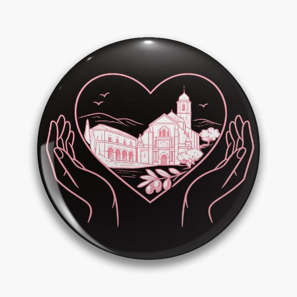 Item preview, Úbeda is More Beautiful if You Give Me Your Hand - Romantic Illustration with Heart and Monuments designed and sold by TrazoLibreCo7.