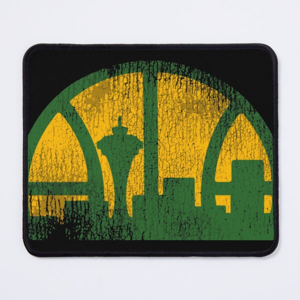 Item preview, Seattle Supersonics Vintage Distressed Basketball designed and sold by Frejj.