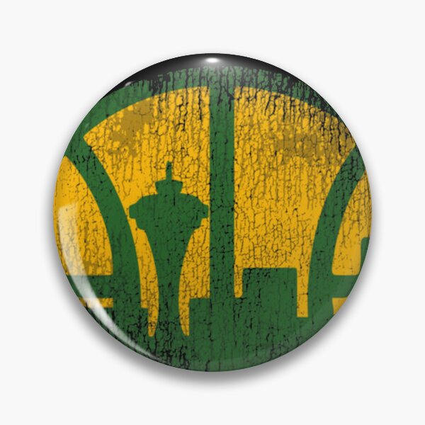 Item preview, Seattle Supersonics Vintage Distressed Basketball designed and sold by Popiiartshop.