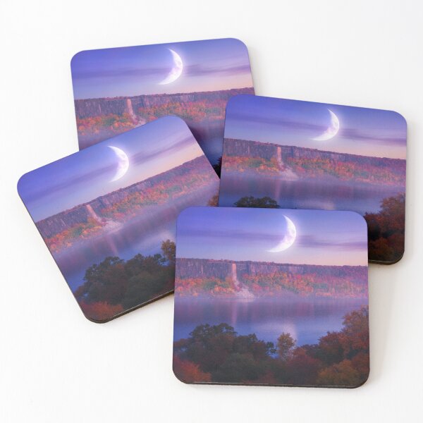 Item preview, Hudson River Nocturne - Palisades Autumn's Crescent designed and sold by CleverCulture.