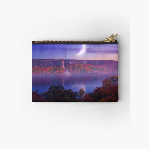 Item preview, Hudson River Nocturne - Palisades Autumn's Crescent designed and sold by CleverCulture.