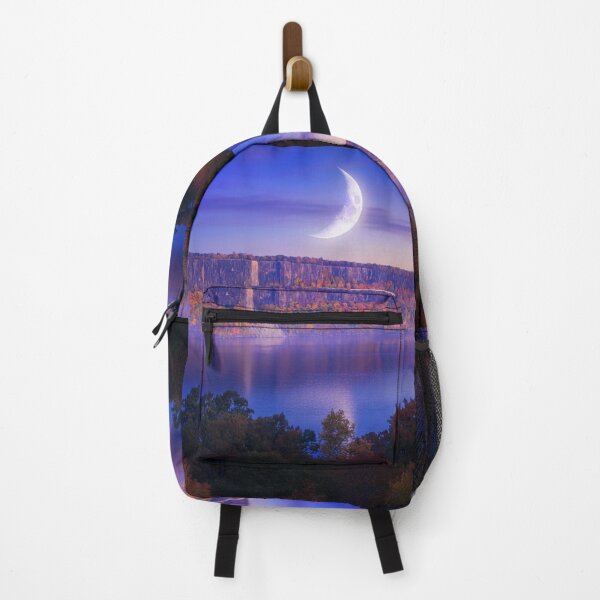 Item preview, Hudson River Nocturne - Palisades Autumn's Crescent designed and sold by CleverCulture.