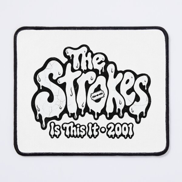 Item preview, The Strokes Is This It Indie Rock Dripping Art designed and sold by EdificatTTArt.