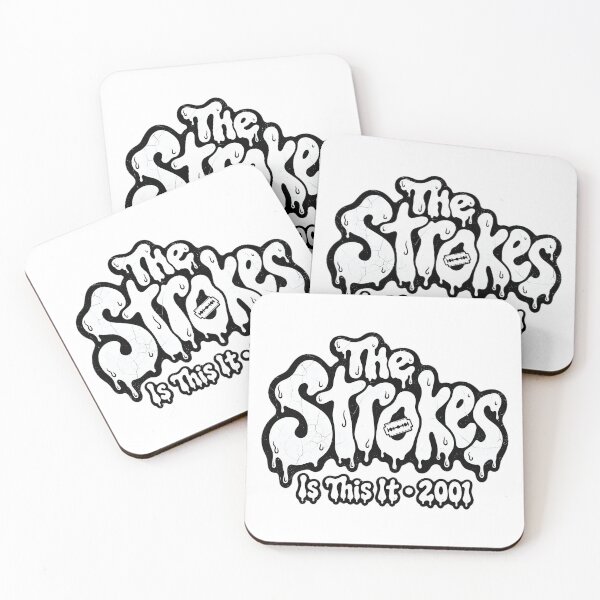 Item preview, The Strokes Is This It Indie Rock Dripping Art designed and sold by EdificatTTArt.